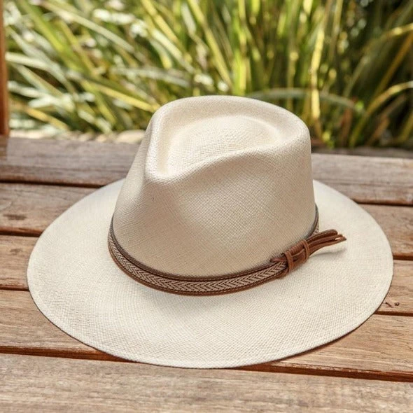 Austral Straw Panama Hat - Tommy - Image 4