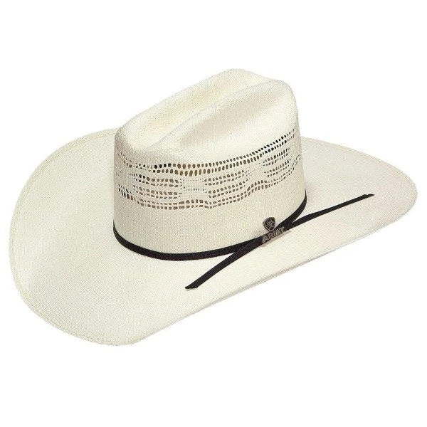 ARIAT Mens Bangora Straw Western Hat - Rio Grande
