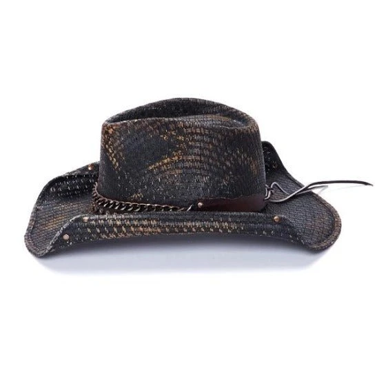 Stampede Canvas Cowboy Hat - El Diablo - Image 4
