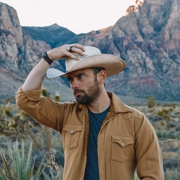 Resistol Straw Cowboy Hat - Top Hand 20X - Image 4