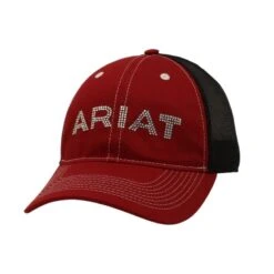 Ariat Ladies Burgundy Rhinestone Cap