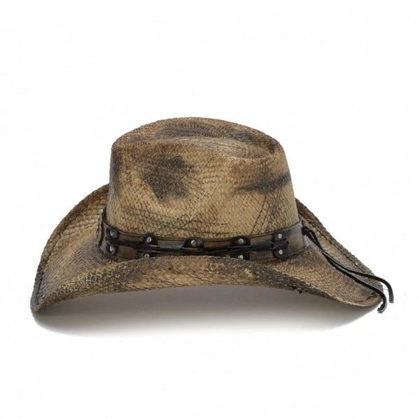 Stampede Men's Distressed Cowboy Hat - The Slashed - Image 2