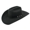 Ariat 3X Double S Black Wool Cowboy Hat