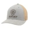 Ariat Grey Snapback Baseball Cap