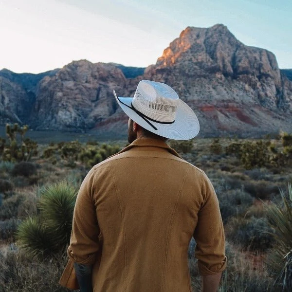 Resistol Straw Cowboy Hat - Top Hand 20X - Image 3