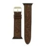 Nocona Men's Embossed Leather IWatch Band