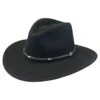 Biltmore Black Wool Fedora Hat - Discovery